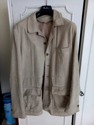 Giacca crosta uomo Tg. 54 Beige