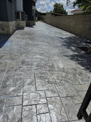 Hormigón impreso para exteriores