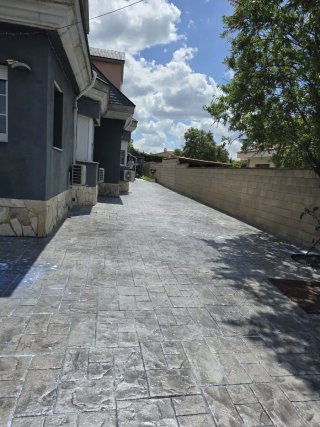 Hormigón impreso para exteriores