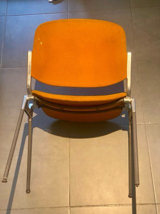 Silla Giancarlo Piretti de Castelli, Naranja  75/7