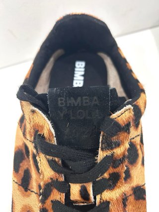 Zapatillas Bimba y Lola Piel Animal Print T40
