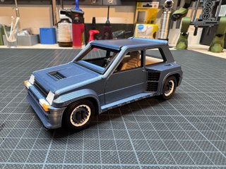Maqueta Renault 5 Kit Card