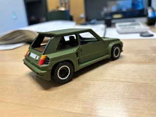 Maqueta Renault 5 Kit Card