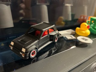 Maqueta Renault 5 Kit Card