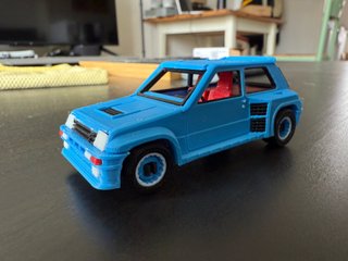 Maqueta Renault 5 Kit Card