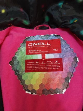 Cazadora de nieve O'Neill rosa