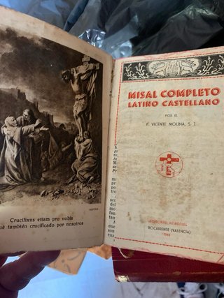 Lote libros religiosos principios s XX