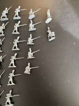 Soldatini Vecchia Guardia Francese 1/72