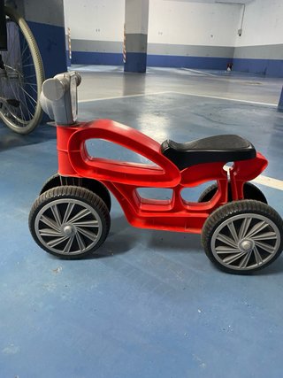 Moto Andador Niño Roja