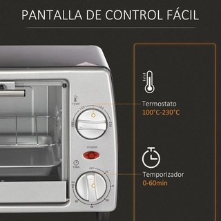Horno Eléctrico Sobremesa