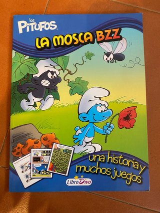 Libro para leer y colorear niño