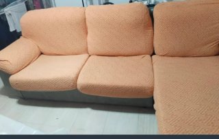 Sofá Chaise Longue Naranja