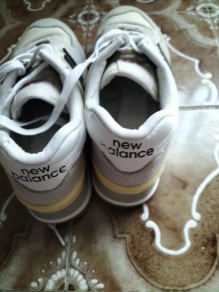 New Balance Scarpe Uomo Grigio Bianco