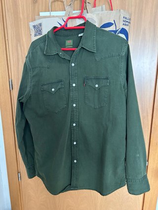 Cazadora y Camisa Vaquera Levi's Verde