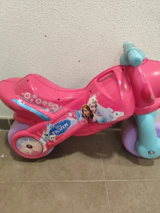 Moto infantil Frozen