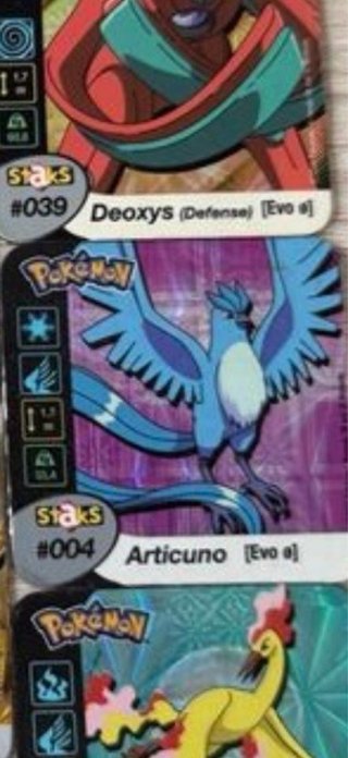 Pokemon Staks Articuno #004