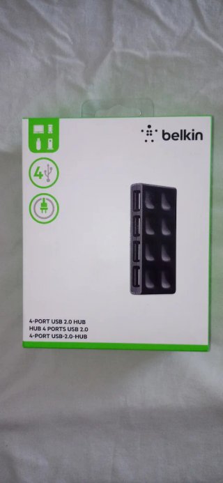 Hub USB Belkin 4 Puertos USB 2.0