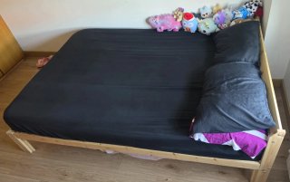 Cama Matrimonial con Colchón Usado