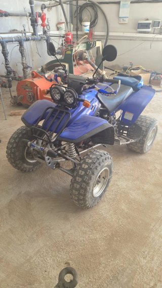 Quad Azul Todoterreno