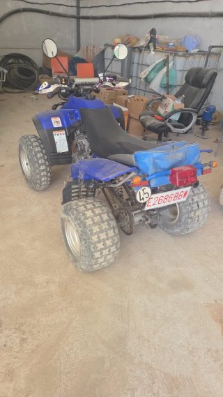 Quad Azul Todoterreno
