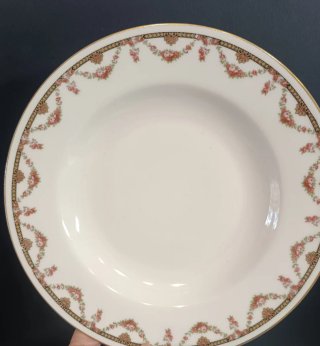 6 Platos Hondos Limoges JBT& Cie 1901-1913