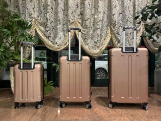 Set 3 Maletas Rose Gold 28, 24, 20