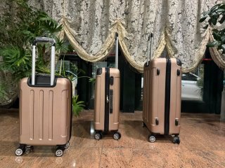 Set 3 Maletas Rose Gold 28, 24, 20