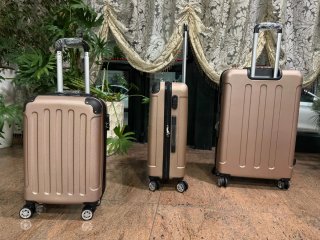 Set 3 Maletas Rose Gold 28, 24, 20