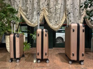 Set 3 Maletas Rose Gold 28, 24, 20
