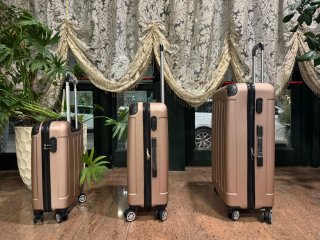 Set 3 Maletas Rose Gold 28, 24, 20