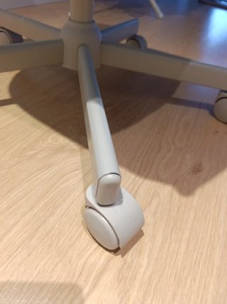 Silla de escritorio Ikea negra