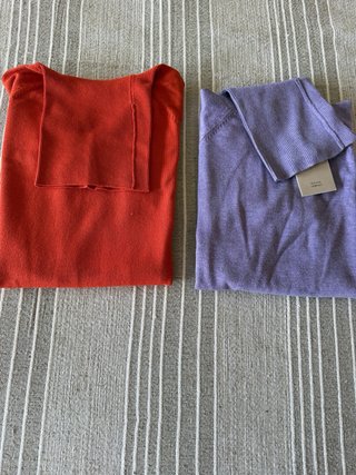 Lote de Jersey Sfera Morado  y Naranja