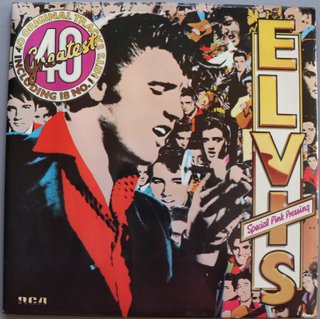 Doble LP Elvis Presley Vinilos Rosa
