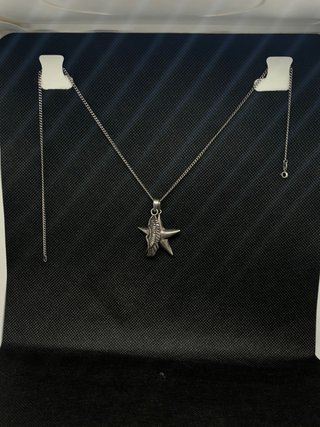 Collar Plata 925 Estrella Ala