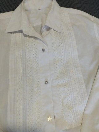 Traje de flamenco adulto gris.