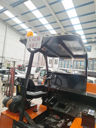 Dumper ME 1600HD con pala y documtacion