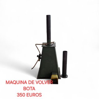 Máquina para volver botas de calzado