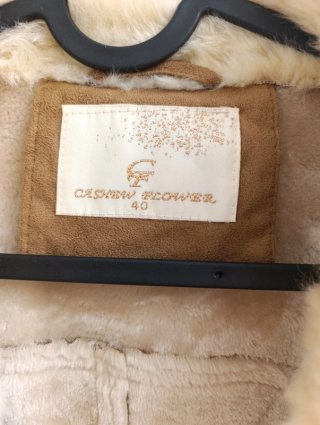 Chaleco Antelina Borreguito Talla 40
