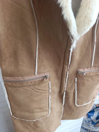 Chaleco Antelina Borreguito Talla 40