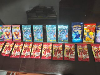 **34 Sobres de Cromos Precintados**