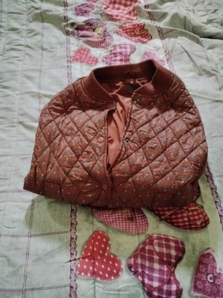 Piumino bambina Zara trapuntato