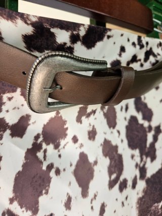Falda midi Zara estampado vaca Talla M