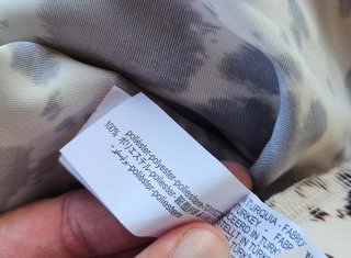 Falda midi Zara estampado vaca Talla M