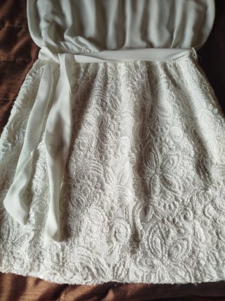 Vestido blanco mujer Formula Joven