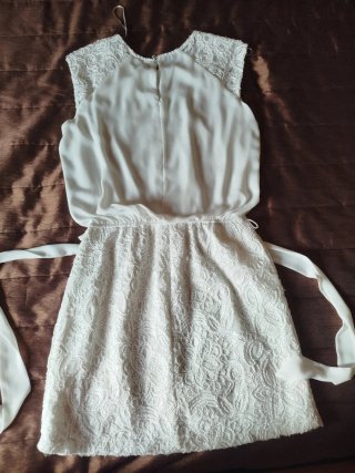 Vestido blanco mujer Formula Joven