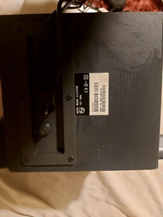Altavoces Philips Negros (2 Satélite + Subwoofer)