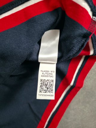 T-shirt Tommy Hilfiger donna righe V XL