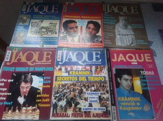 40 números de la revista: "Jaque"