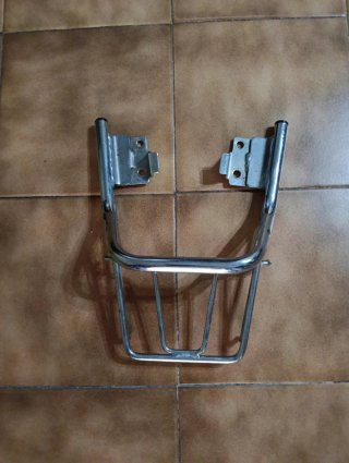 Honda NSR 75 portaequipajes cromado