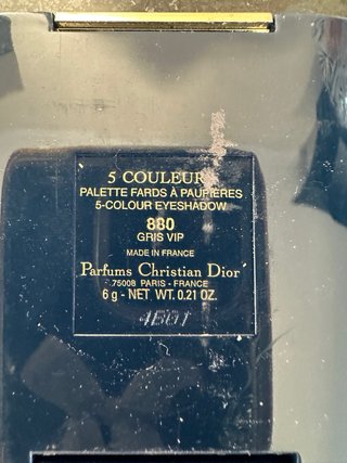 Paleta Sombras Dior 5 Couleurs